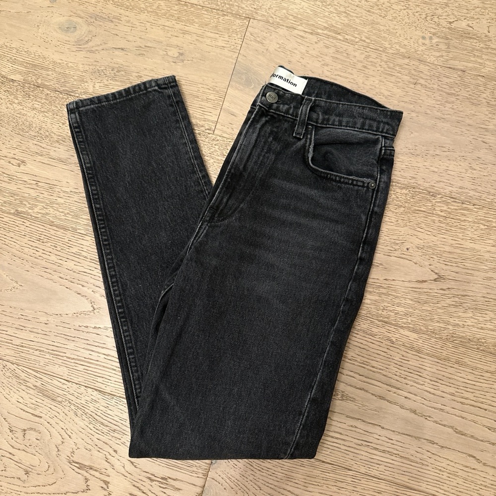 Reformation Black Denim Jeans